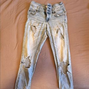 Light blue ripped IBIZA jeans from stitches